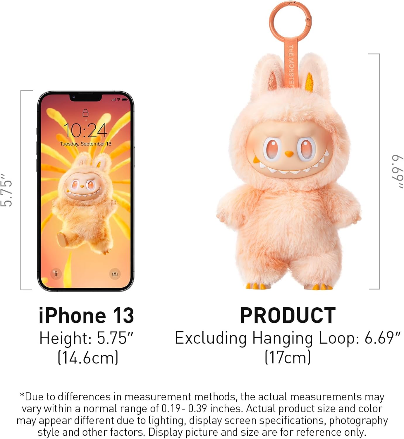 Pop Mart Labubu "The Monsters - Big Into Energy" Series Vinyl Plush Pendant Sealed Case