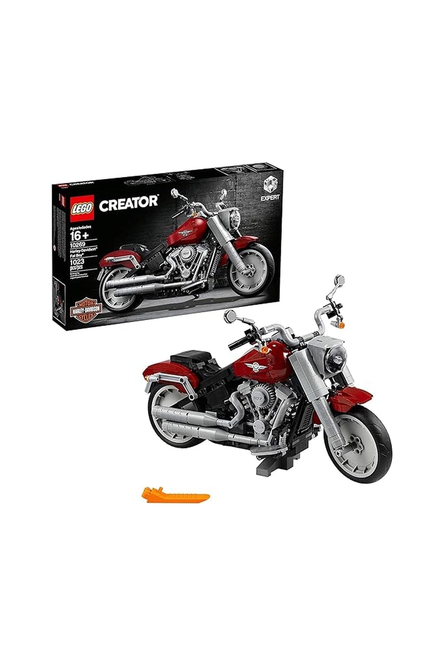 Lego Harley Davidson Fatboy Building Kit