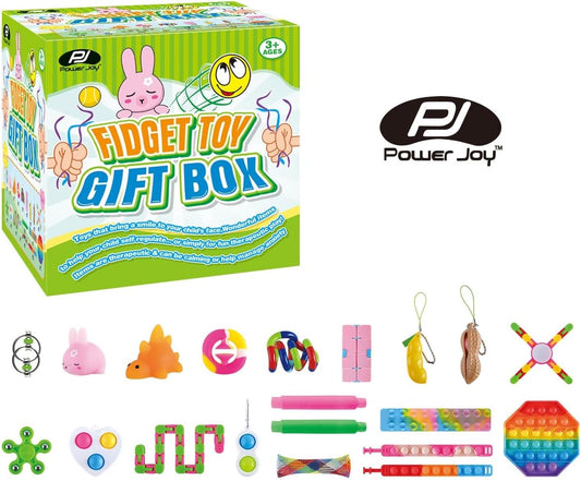 Power Joy Sensory Fidget Toy Gift Box 20in1 - Marah Kids