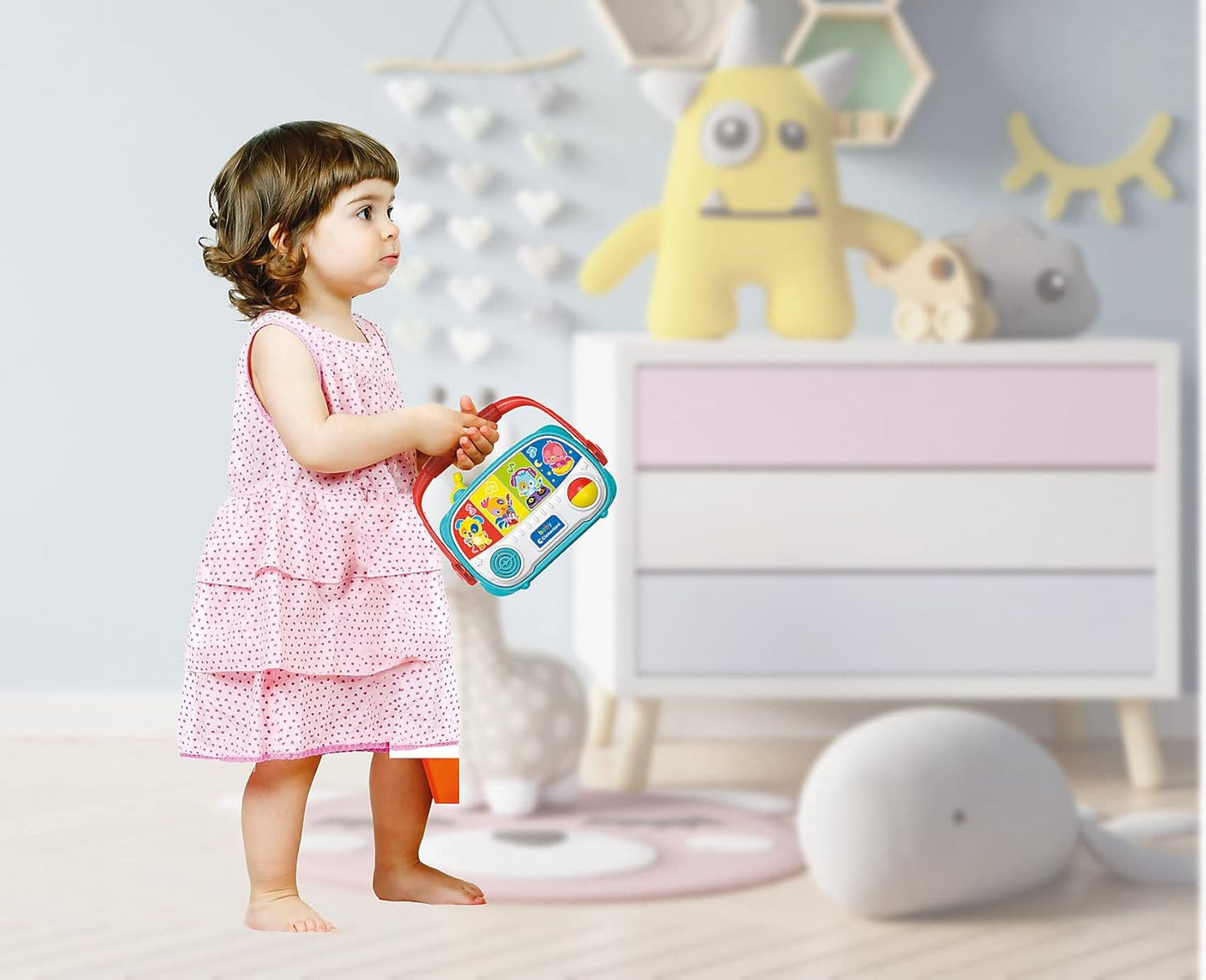 CLEMENTONI Baby My First Radio, Battery Operated - Marah Kids