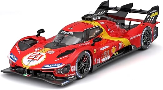Bburago 1:24 Ferrari Racing Model Kit (Without Plastic Stand) - 499P Lmh - Marah Kids