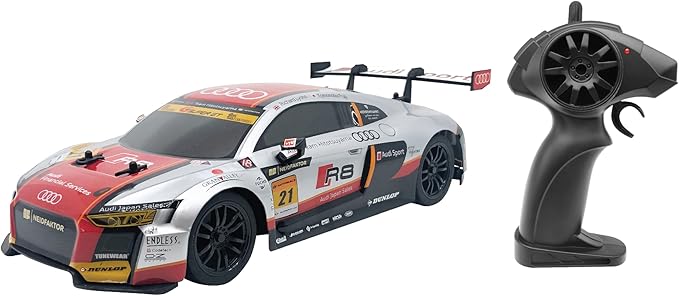"D - power - 1:16 Audi R8 Super GT300 RC Car – 2.4GHz Remote Control, Rechargeable Battery, High - Speed Racing Vehicle for Kids Ages 6+ " - Marah Kids