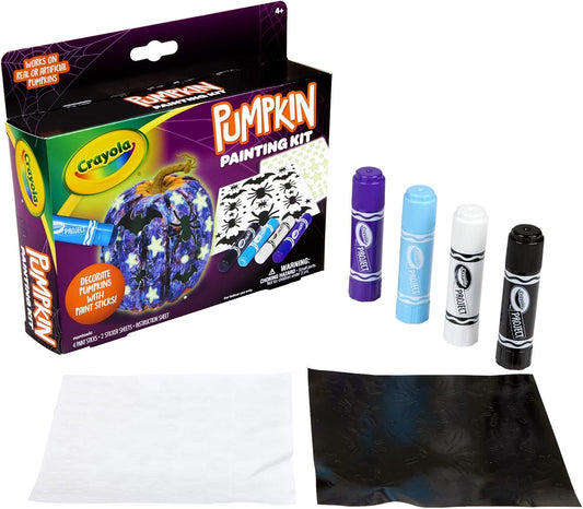 Crayola Galaxy Paint Stick Pumpkin Decorating Kit - Marah Kids
