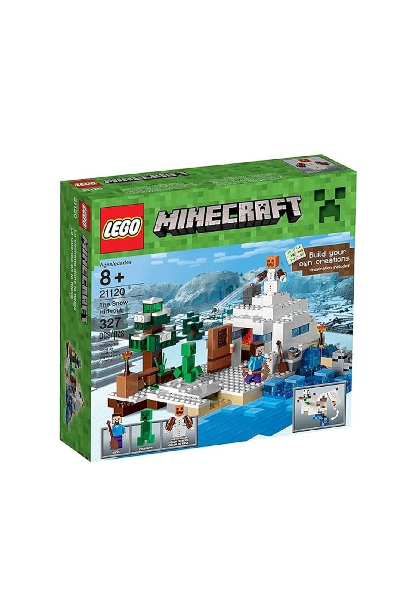 Lego Minecraft The Snow Hideout Building Kit - Marah Kids