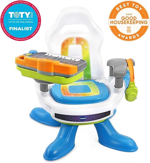 VTech Level Up Gaming Chair, Pretend Play Toy Chair for Preschoolers - Marah Kids