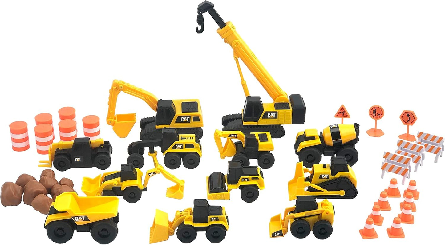 Cat Little Machines Mega Set 40Pc+ - Marah Kids