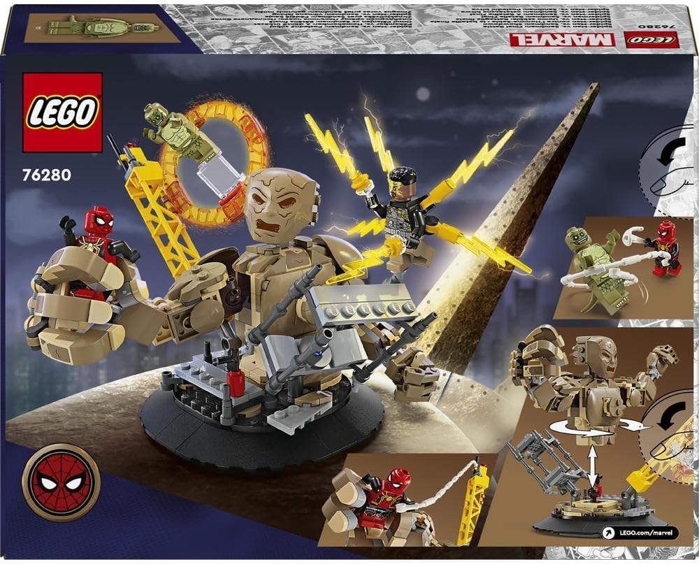 LEGO Marvel Spider-Man vs. Sandman: Final Battle, No Way Home 76280