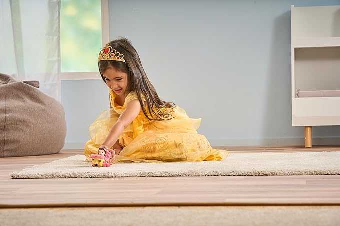 Vtech - Toot - Toot Drivers Belle's Enchanted Carriage, Disney Princess - Multicolour | Pretend Play Vehicle with Lights, Phrases and Songs, Interactive Toddler Toy | ideal for ages 12 Months, 2, 3, 4+ - Marah Kids