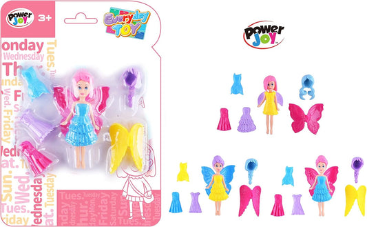Power Joy Everyday Toy Mini Princess Doll 3.5inches - Marah Kids