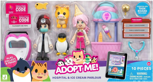 Adoptme Hospital & Ice Cream Parlour - Marah Kids