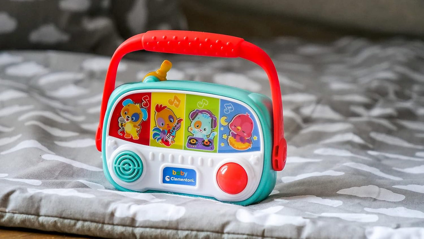 CLEMENTONI Baby My First Radio, Battery Operated - Marah Kids