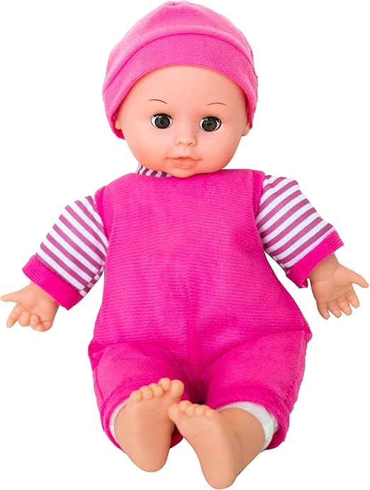 BABY AMOURA VALUE DOLL STROLLER B/O 14" - Marah Kids