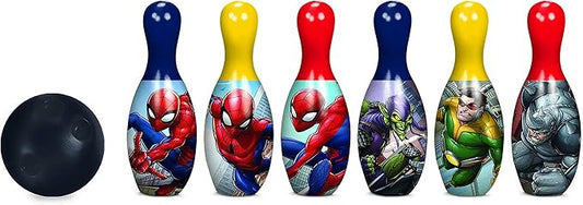 MARVEL SPIDERMAN MINI BOWLING SET - Marah Kids