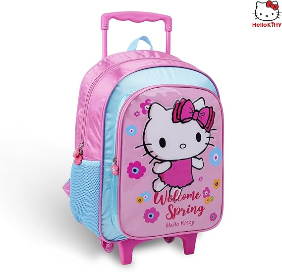 SANRIO HELLO KITTY WELCOM SPRING 3IN1 TROLLEY BOX SET 16" - Marah Kids