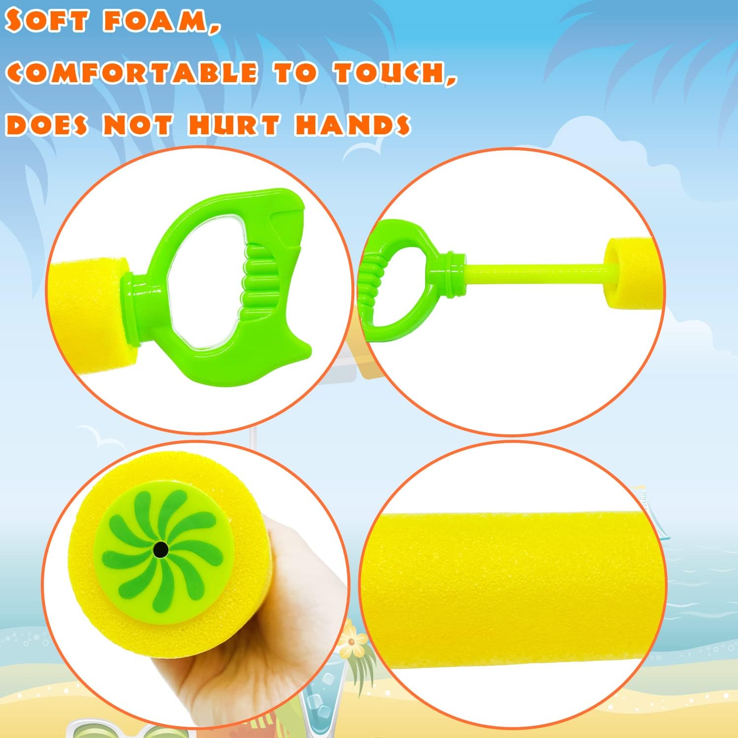Foam Water Shooter 50x4cm - Marah Kids
