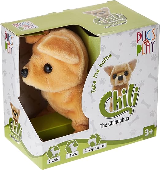 PUGS AT PLAY WALKING CHILI 6.5 B/O - Marah Kids