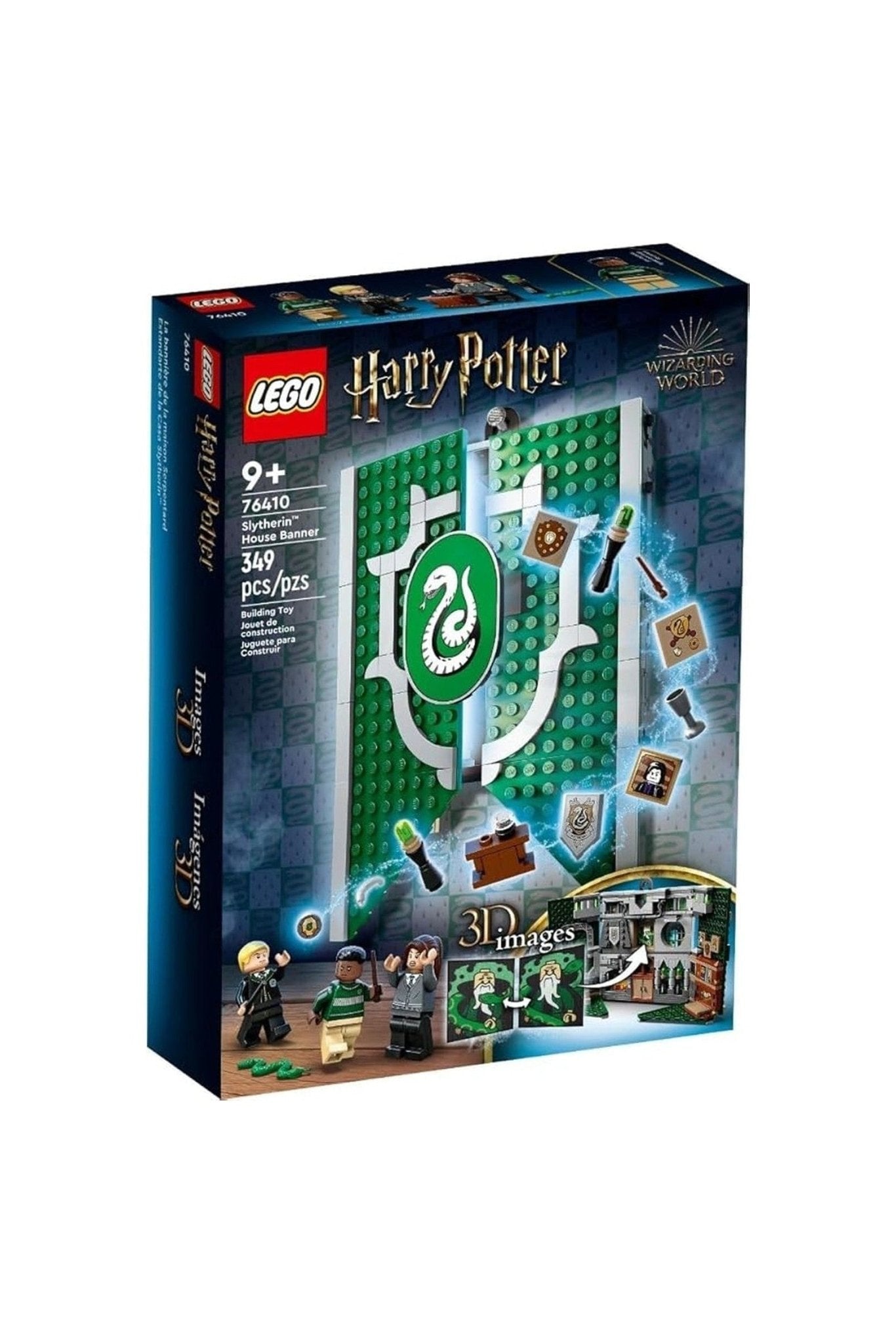 Lego Slytherin House Banner Building Toy Set - Marah Kids