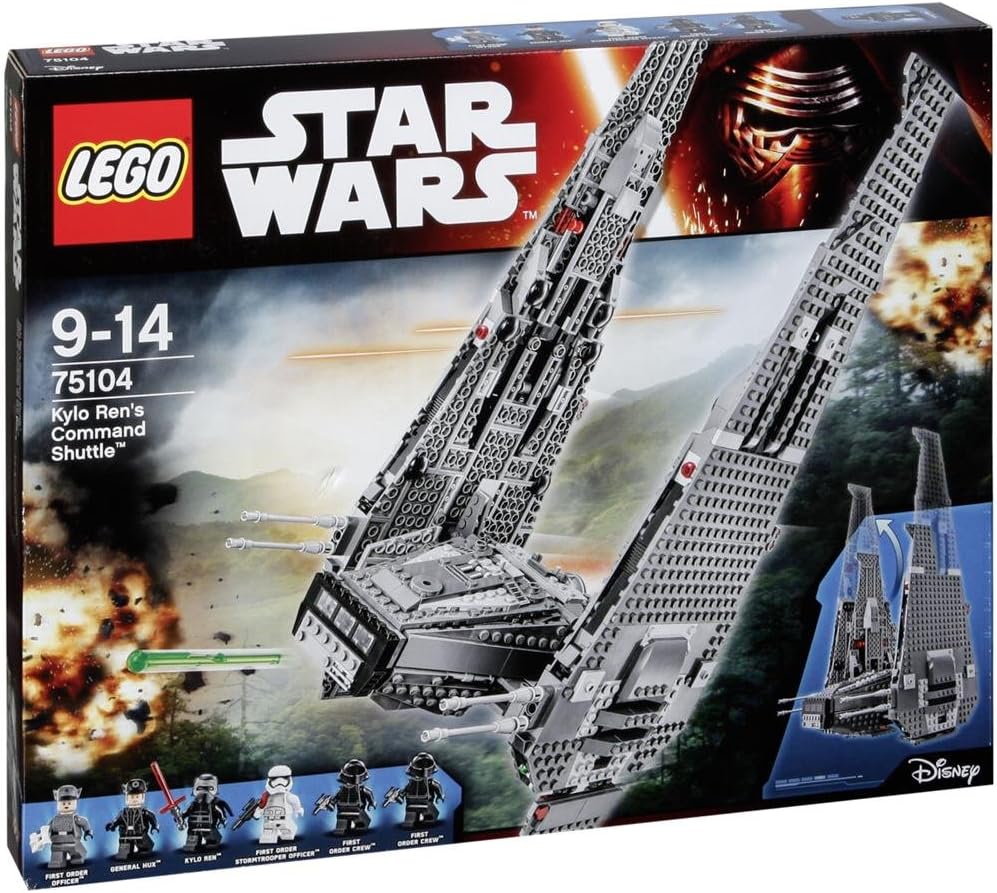 Lego Star Wars Kylo Ren's Command Shuttle - 75104 - Marah Kids