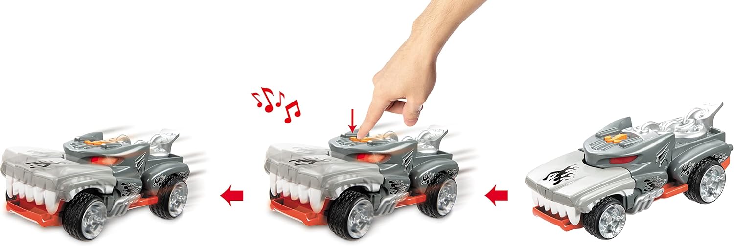 Hot Wheels Light & Sound Monster Action, Battery Operated - Marah Kids