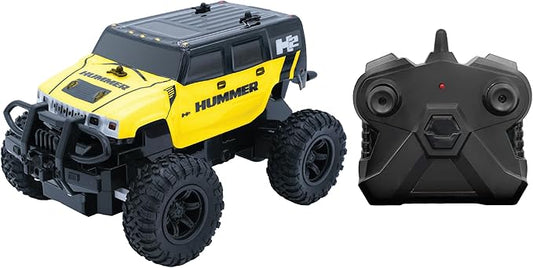 D - power - 1:24 Scale Twin RC Car Set – JEEP Gladiator & HUMMER H2 | 2.4GHz Remote Control Off - Road Truck Toys with Batteries Included | For Kids Ages 6+ - Marah Kids