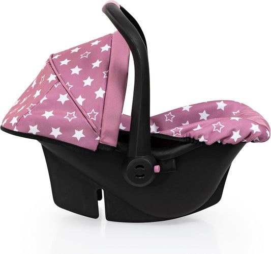 BAYER Dolls Deluxe Car Seat With Canopy Upto 46Cm Dolls - Marah Kids