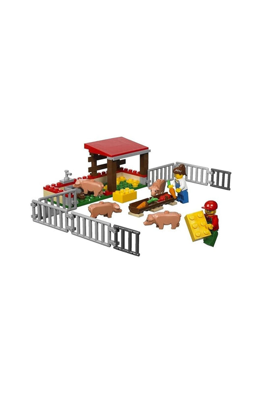 Lego City Set Pig Farm & Tractor - Marah Kids