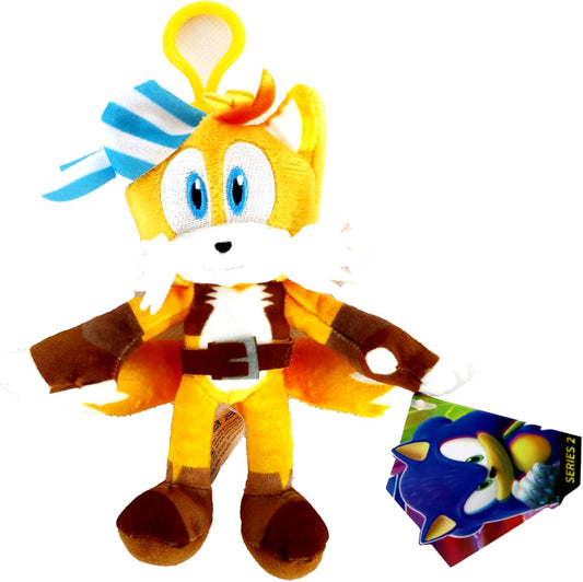 Sonic Plush Clip 6" Cdu12 Woc - Marah Kids