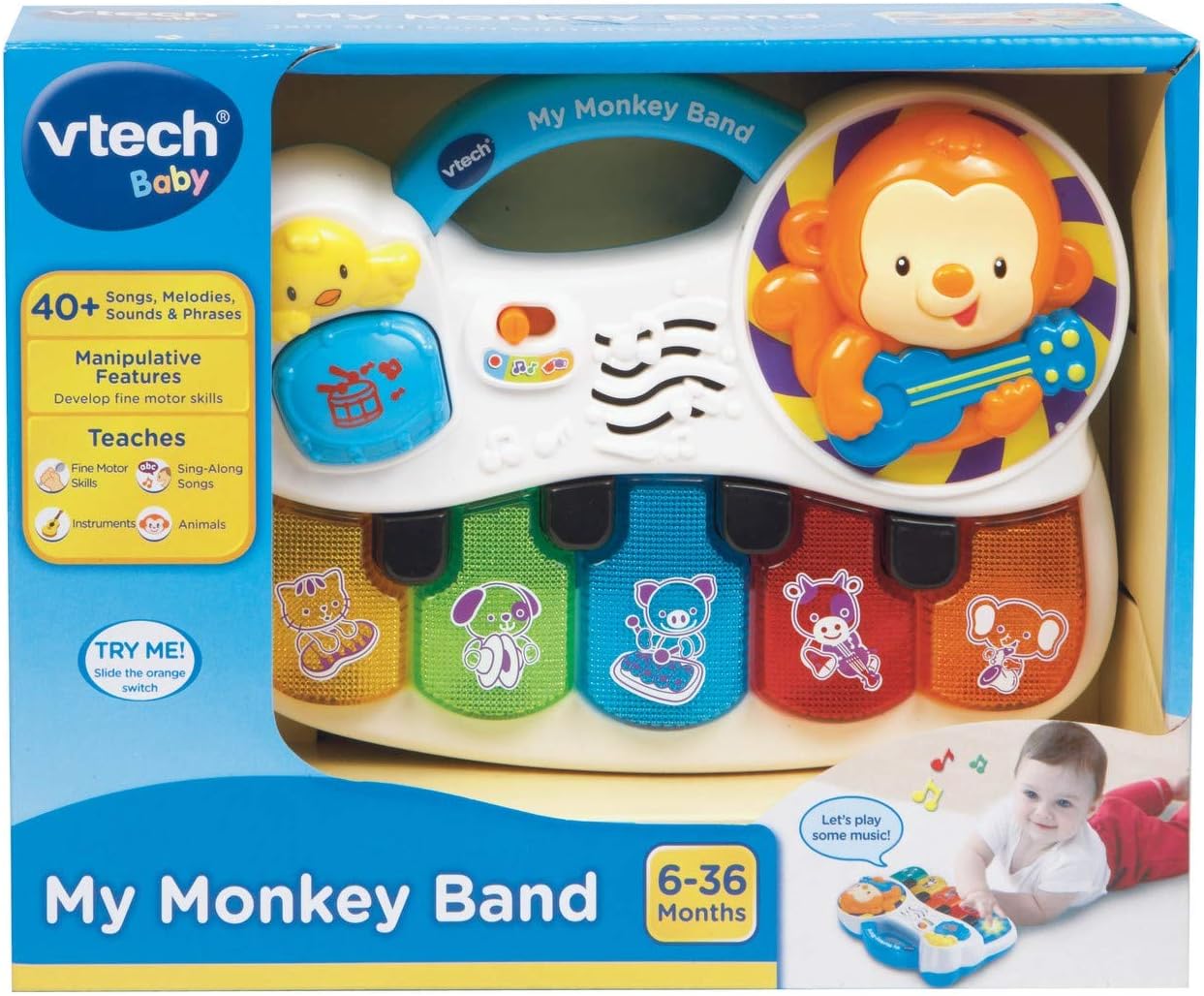 Vtech Baby My Monkey Band - Marah Kids