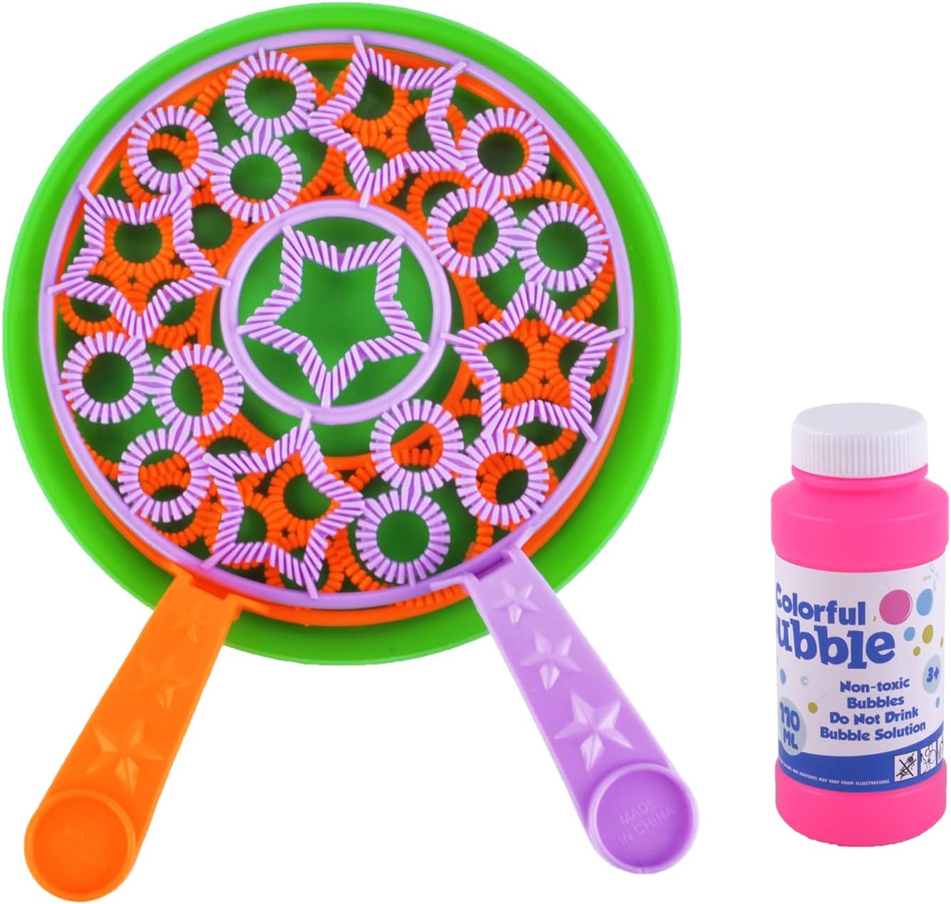 Power Joy Bubble Spinning Bubblez 110ml - Marah Kids