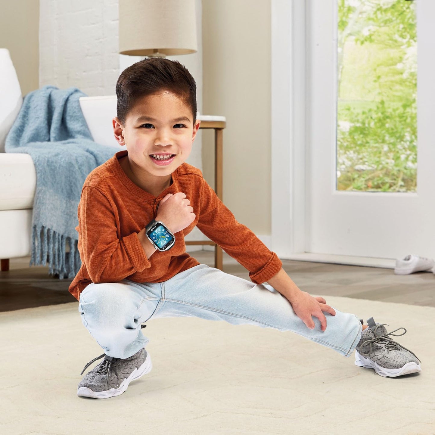VTech Kidizoom Smartwatch DX4 Black | Camera, Games & Voice 3+ - Marah Kids