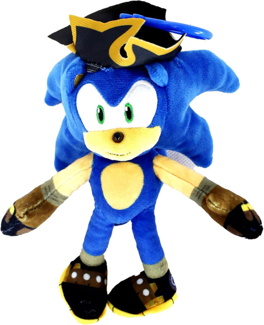 Sonic Plush Clip 6" Cdu12 Woc - Marah Kids