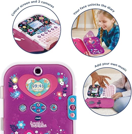 Vtech Secret Safe Diary Light Show, - Marah Kids