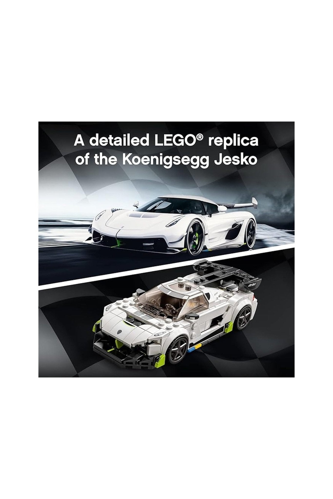 Lego Koenigsegg Jesko Building Kit - Marah Kids