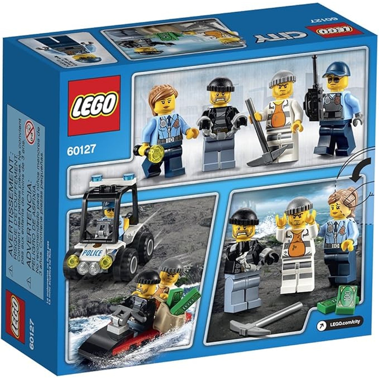 Lego City Police Prison Island Starter Set (92 Piece) - Marah Kids