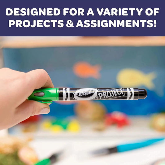 Crayola Project 4 ct. Metallic Outline Markers - Marah Kids