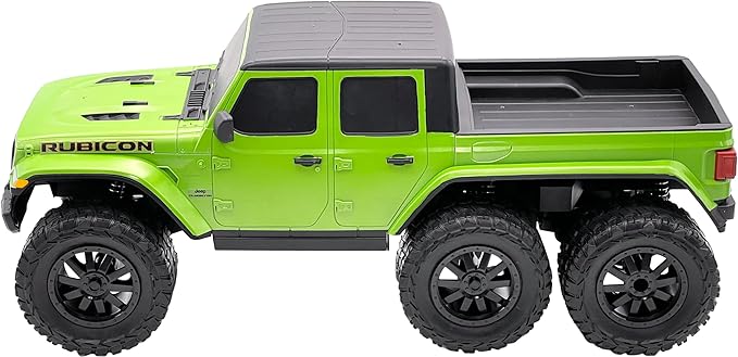 D - power - 1:10 Jeep Gladiator 6 - Wheel RC Truck – 2.4GHz Remote Control, USB Rechargeable Battery, Off - Road Adventure Toy for Kids Ages 6+ - Marah Kids