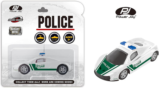 Power Joy Vroom Vroom Diecast Dubai Police 1/43 UAE - Marah Kids