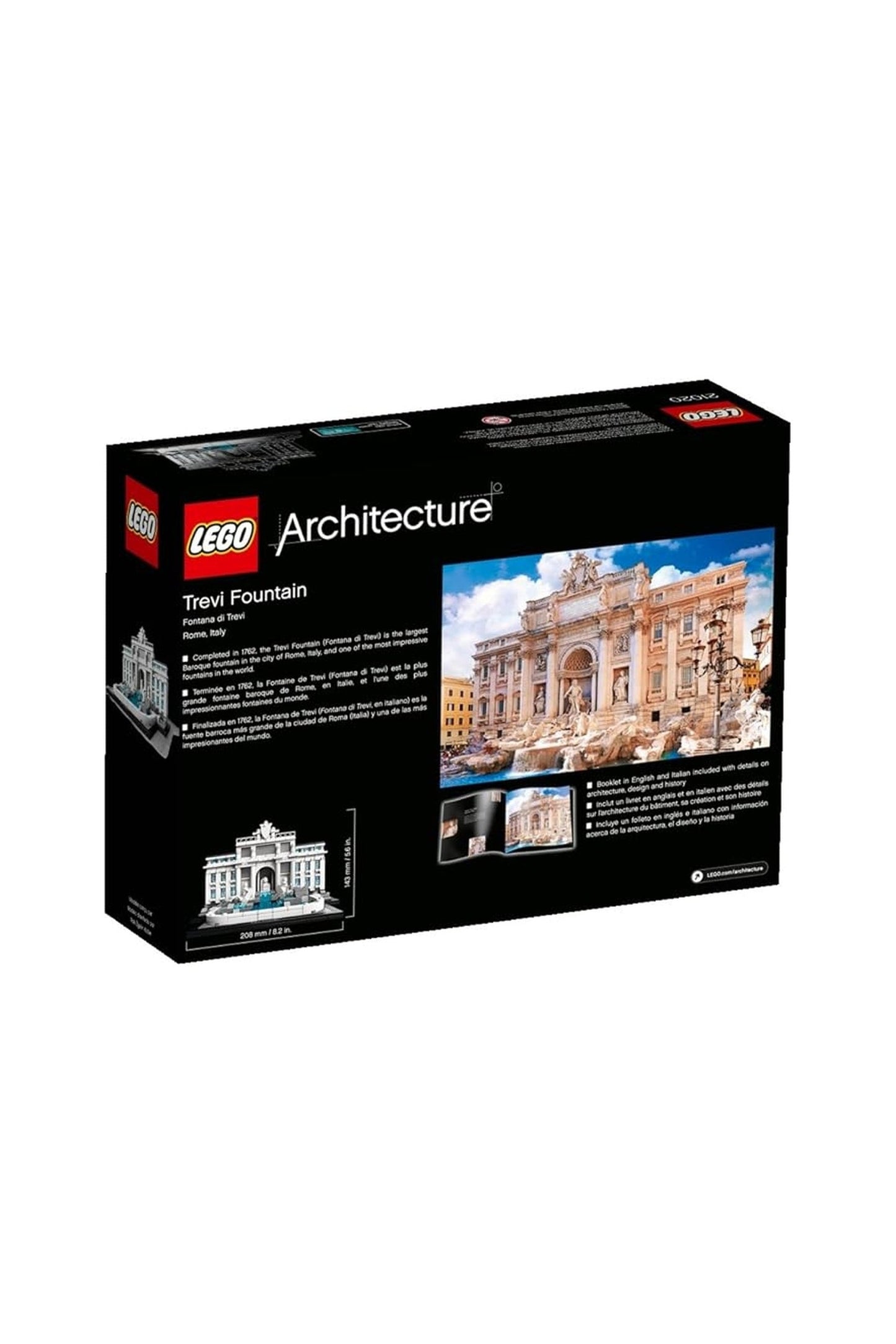 Lego Architecture Trevi Fountain Building Toy