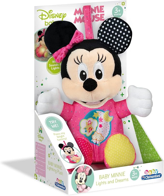 CLEMENTONI DISNEY BABY MINNIE INTERACTIVE PLUSH - Marah Kids