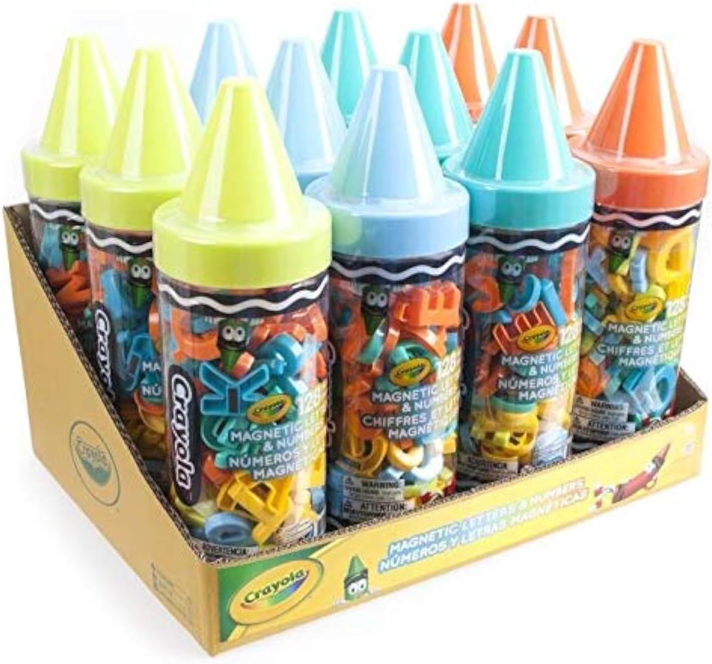 CRAYOLA 128pcs Magnetic Letters - Marah Kids
