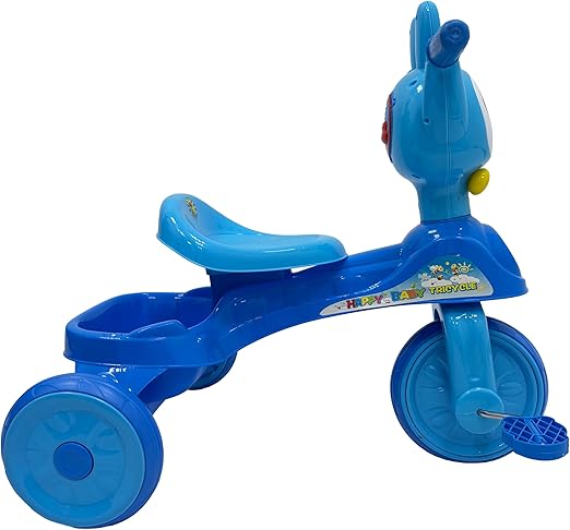 Lovely Baby Kids' Pedal Trike - Blue - Marah Kids