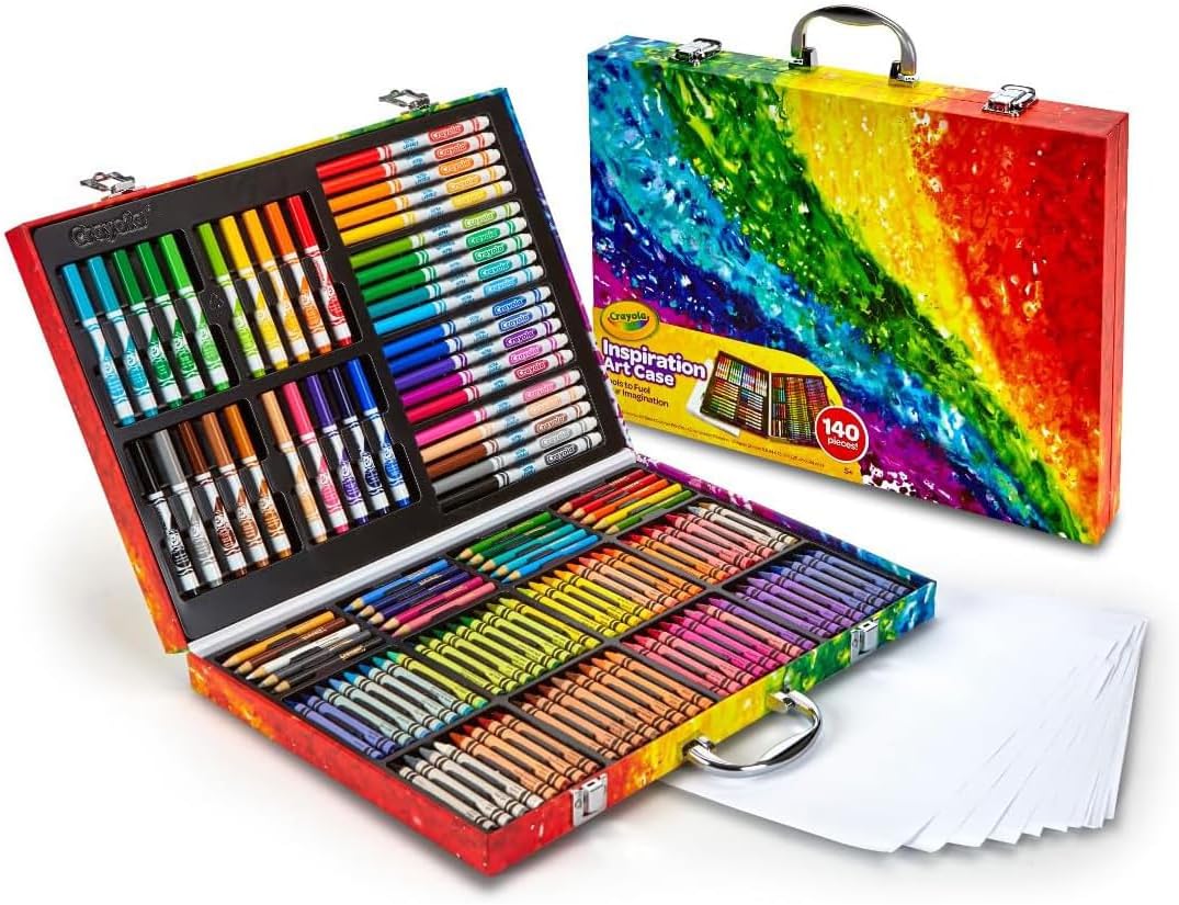 Crayola - Inspiration Art Case - Multicolor| ideal for ages 4+ up - Marah Kids