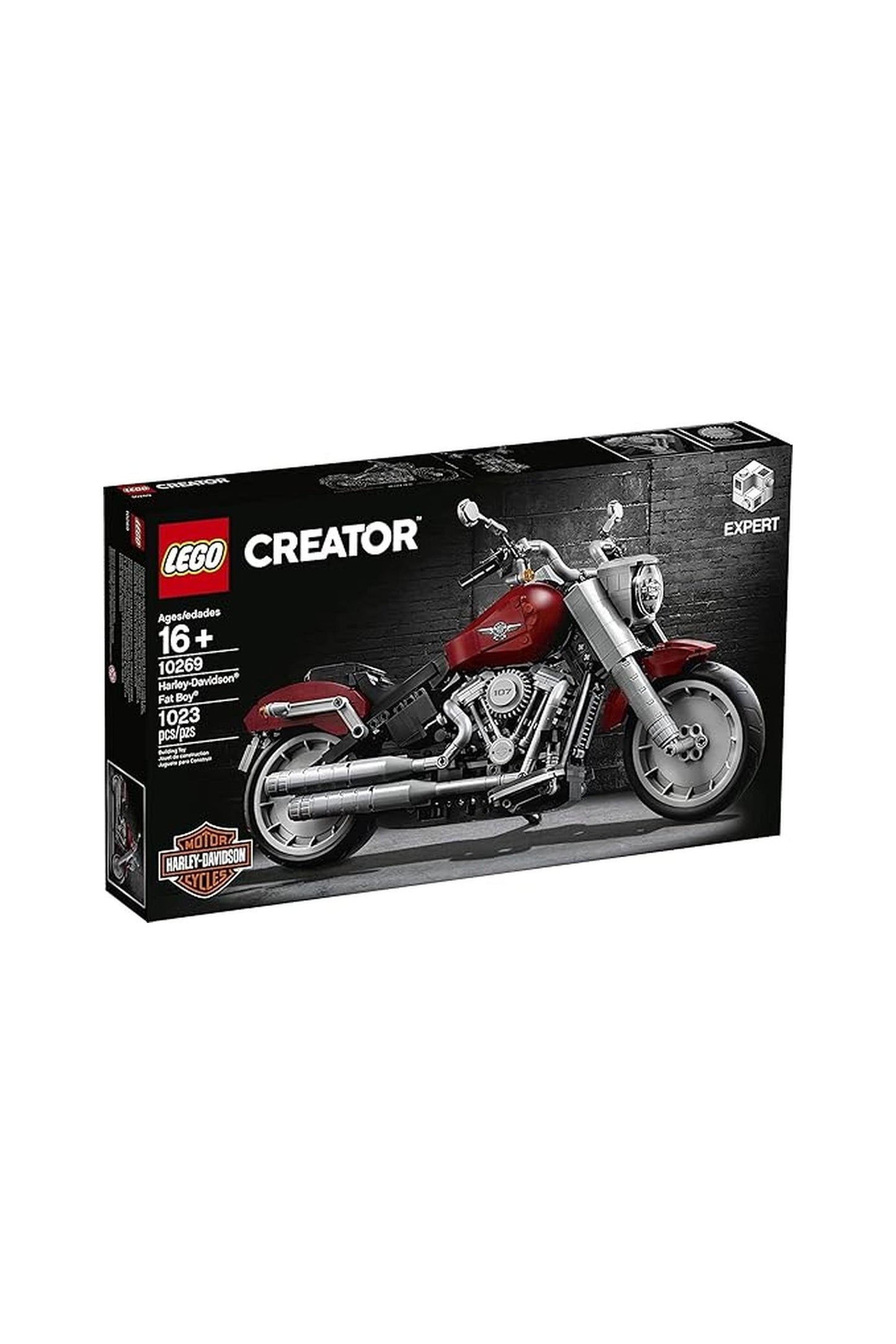 Lego Harley Davidson Fatboy Building Kit