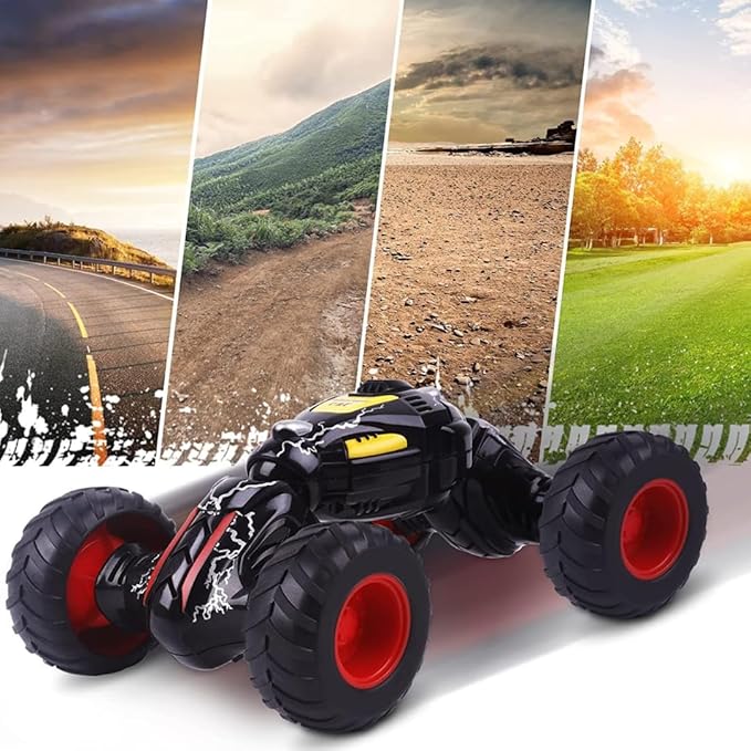 D - Power - Telescopic Pull Back Cars - Black | Fiction Climbing Car, No Batteries Required, Perfect Gift for Kids | 3+ - Marah Kids