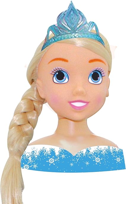 Dimian - Molly Ice Princess Styling Head With Hair Accessories (No Cosmetic) - Marah Kids