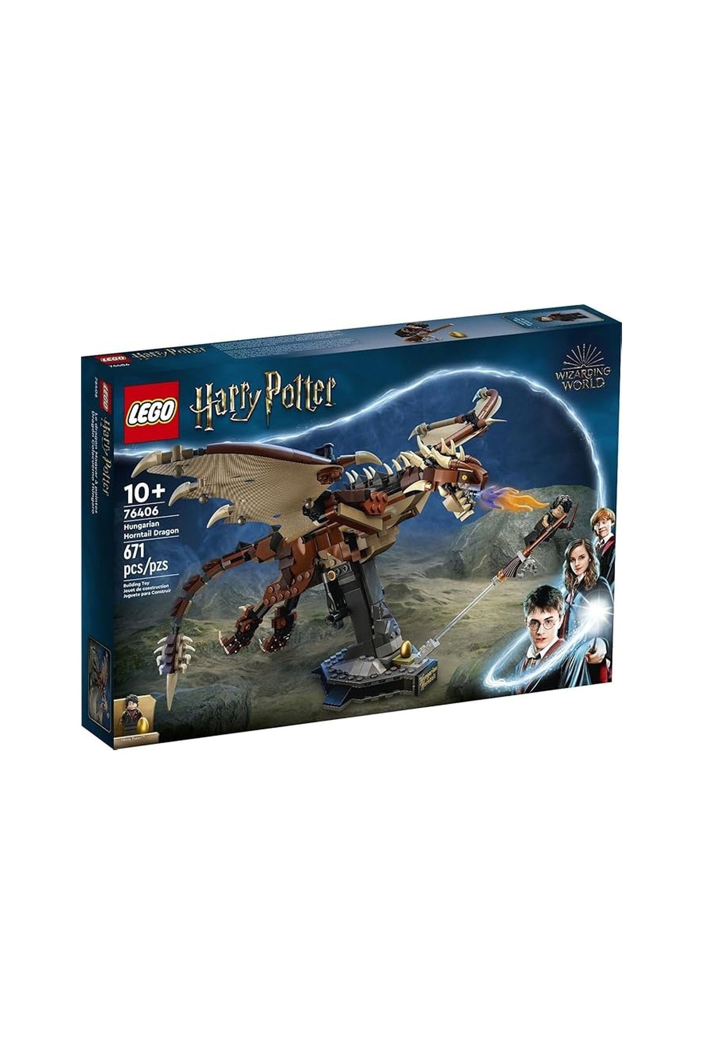 Lego Hungarian Horntail Dragon Building Kit