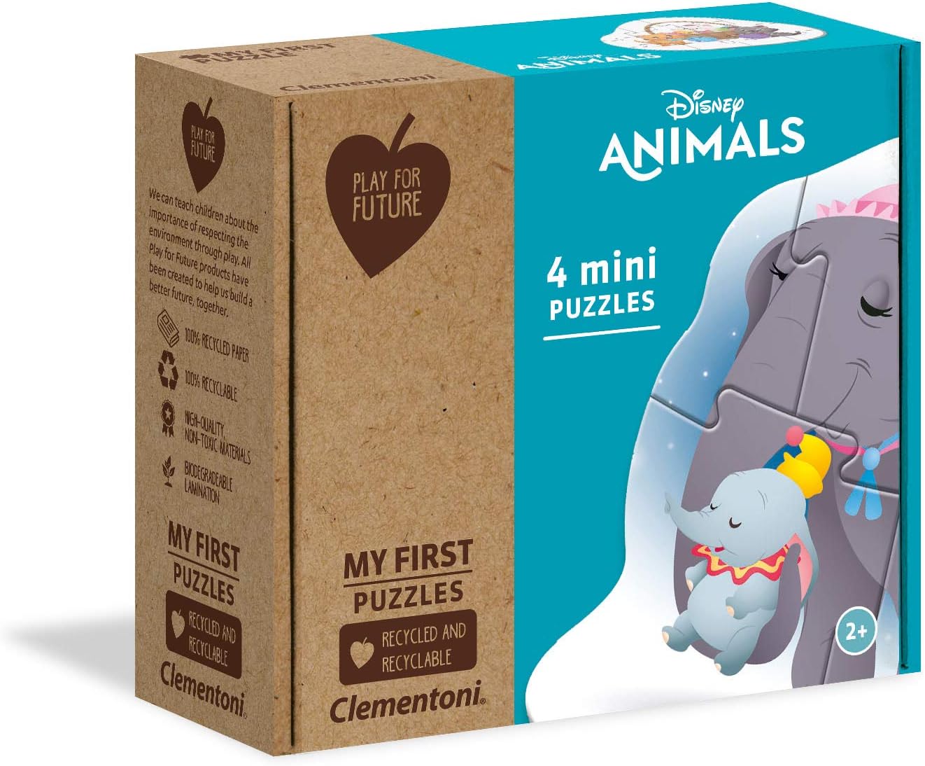 CLEMENTONI Puzzle My First Disney Animals - Marah Kids
