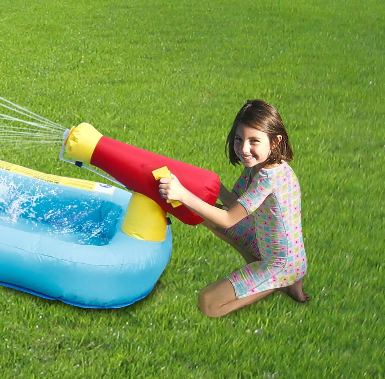 Hoppyhop Playcenter + Water Slide 440X330X235Cm - Marah Kids