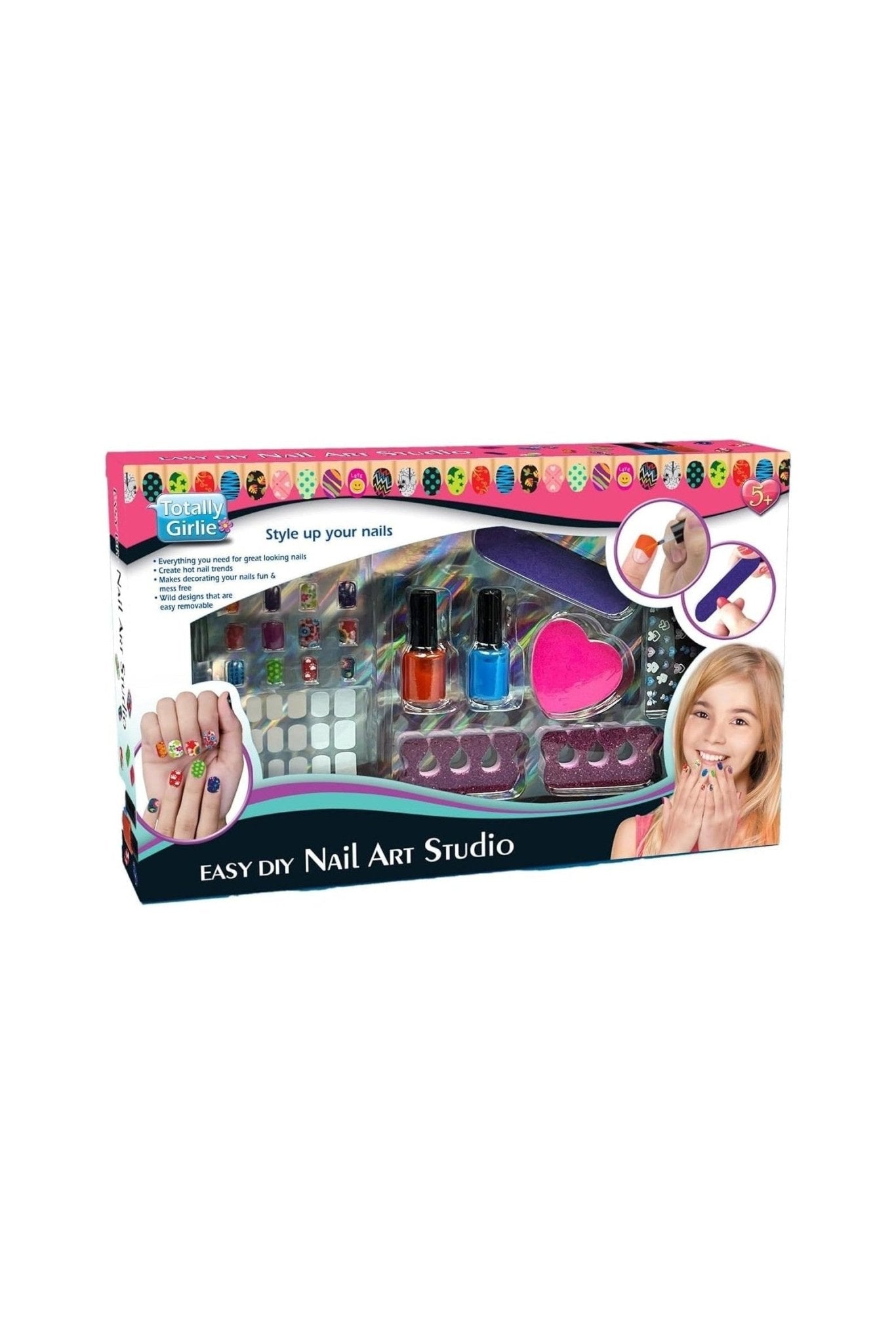 Totally Girlie - Nail Art Studio - Marah Kids