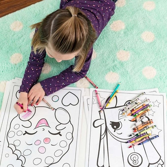 Crayola - 64 ct. Crayons - Non - Peggable - Marah Kids